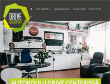 Tablet Screenshot of drivecenter.fi